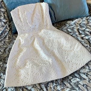 Alice+Olivia strapless, fit and flare NWT